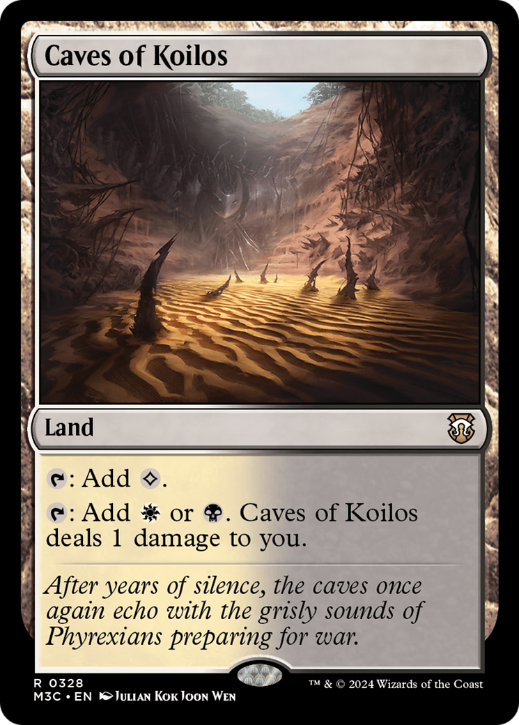 Caves of Koilos (Ripple Foil) [Modern Horizons 3 Commander] | Sanctuary Gaming