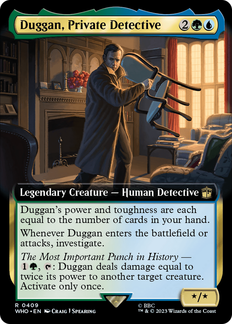 Duggan, Private Detective (Extended Art) [Doctor Who] | Sanctuary Gaming