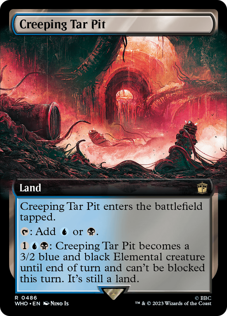 Creeping Tar Pit (Extended Art) [Doctor Who] | Sanctuary Gaming