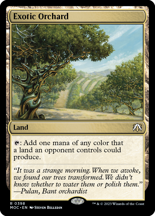 Exotic Orchard [March of the Machine Commander] | Sanctuary Gaming