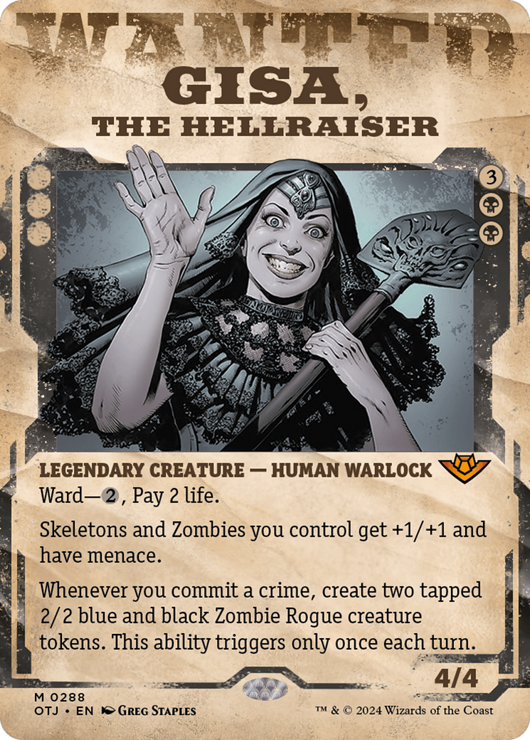 Gisa, the Hellraiser (Showcase) [Outlaws of Thunder Junction] | Sanctuary Gaming