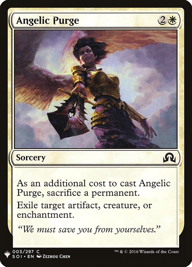 Angelic Purge [Mystery Booster] | Sanctuary Gaming