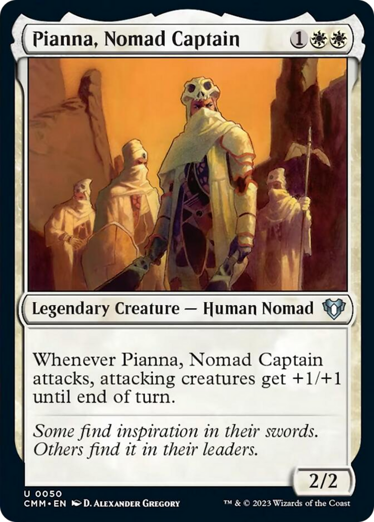 Pianna, Nomad Captain [Commander Masters] | Sanctuary Gaming