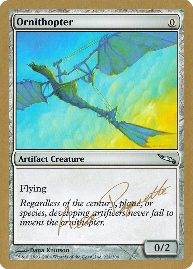 Ornithopter (Aeo Paquette) [World Championship Decks 2004] | Sanctuary Gaming