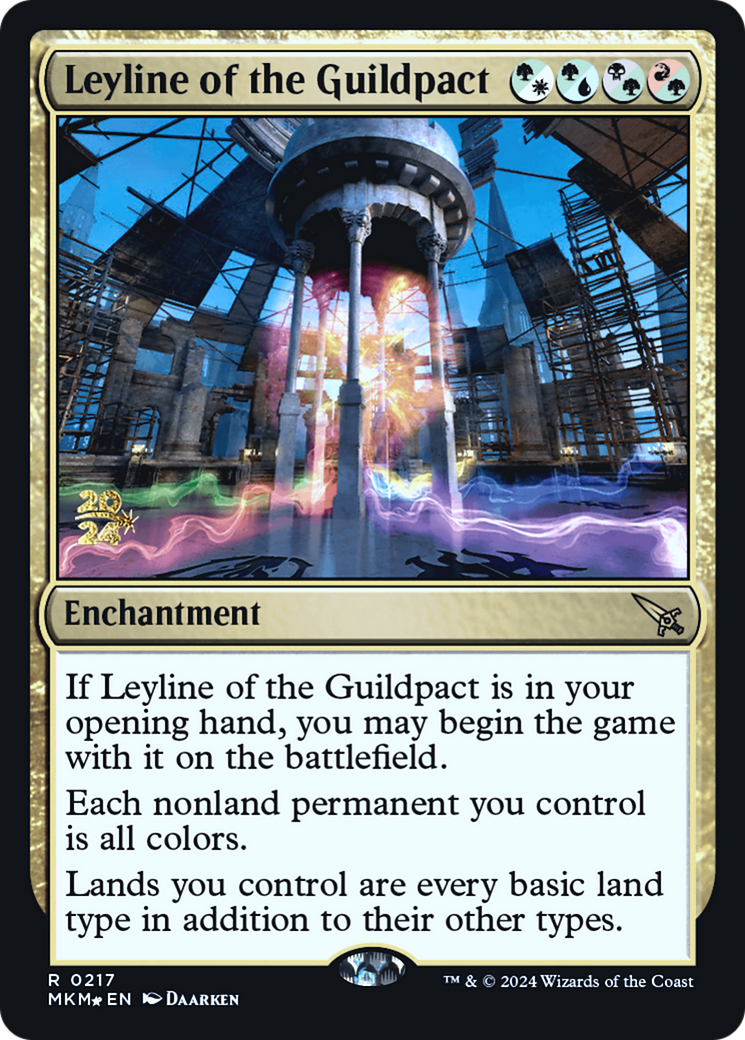 Leyline of the Guildpact [Murders at Karlov Manor Prerelease Promos] | Sanctuary Gaming