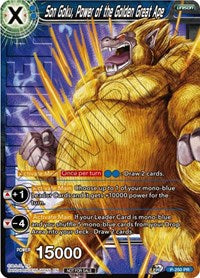 Son Goku, Power of the Golden Great Ape (Winner Stamped) (P-250) [Tournament Promotion Cards] | Sanctuary Gaming