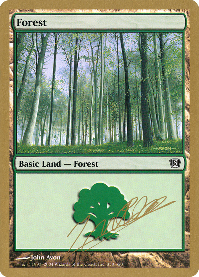 Forest (jn350) (Julien Nuijten) [World Championship Decks 2004] | Sanctuary Gaming