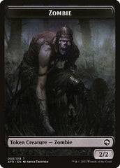 Spider // Zombie Double-Sided Token [Dungeons & Dragons: Adventures in the Forgotten Realms Tokens] | Sanctuary Gaming