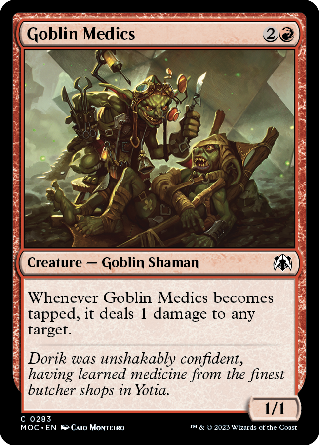 Goblin Medics [March of the Machine Commander] | Sanctuary Gaming