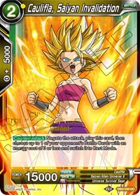 Caulifla, Saiyan Invalidation (Divine Multiverse Draft Tournament) (DB2-100) [Tournament Promotion Cards] | Sanctuary Gaming