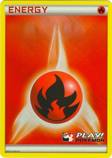 Fire Energy (2011 Play Pokemon Promo) [League & Championship Cards] | Sanctuary Gaming