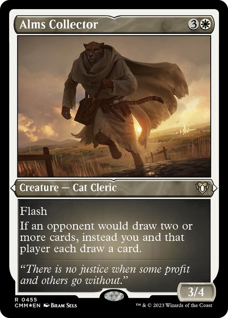 Alms Collector (Foil Etched) [Commander Masters] | Sanctuary Gaming