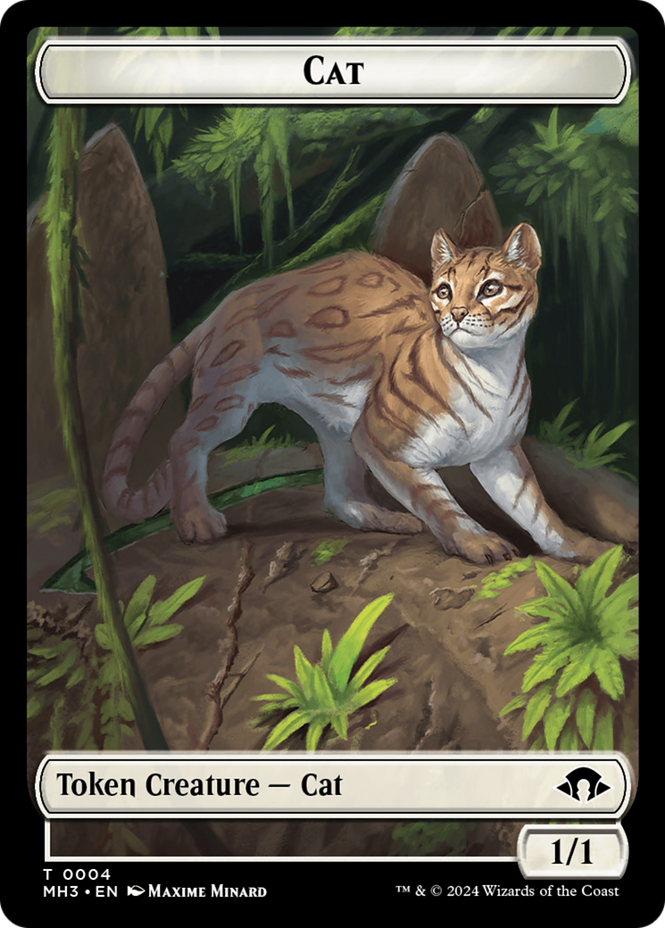 Cat Token [Modern Horizons 3 Tokens] | Sanctuary Gaming