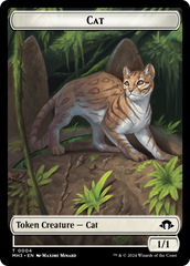 Cat // Energy Reserve Double-Sided Token [Modern Horizons 3 Tokens] | Sanctuary Gaming