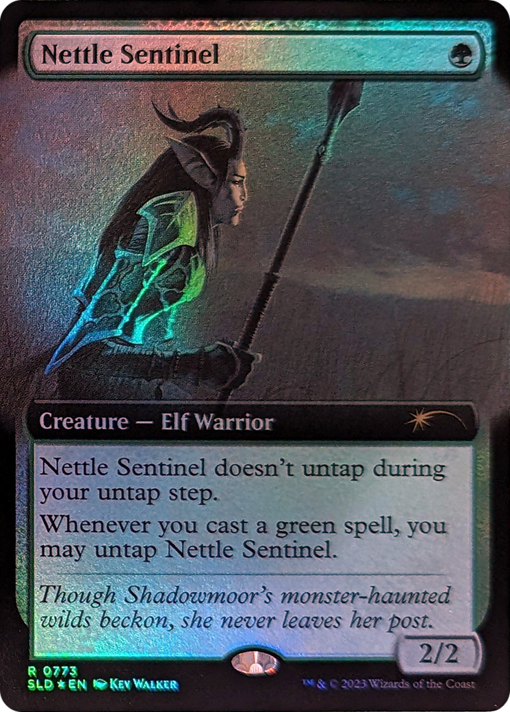 Nettle Sentinel (Extended Art) [Secret Lair Drop Series] | Sanctuary Gaming