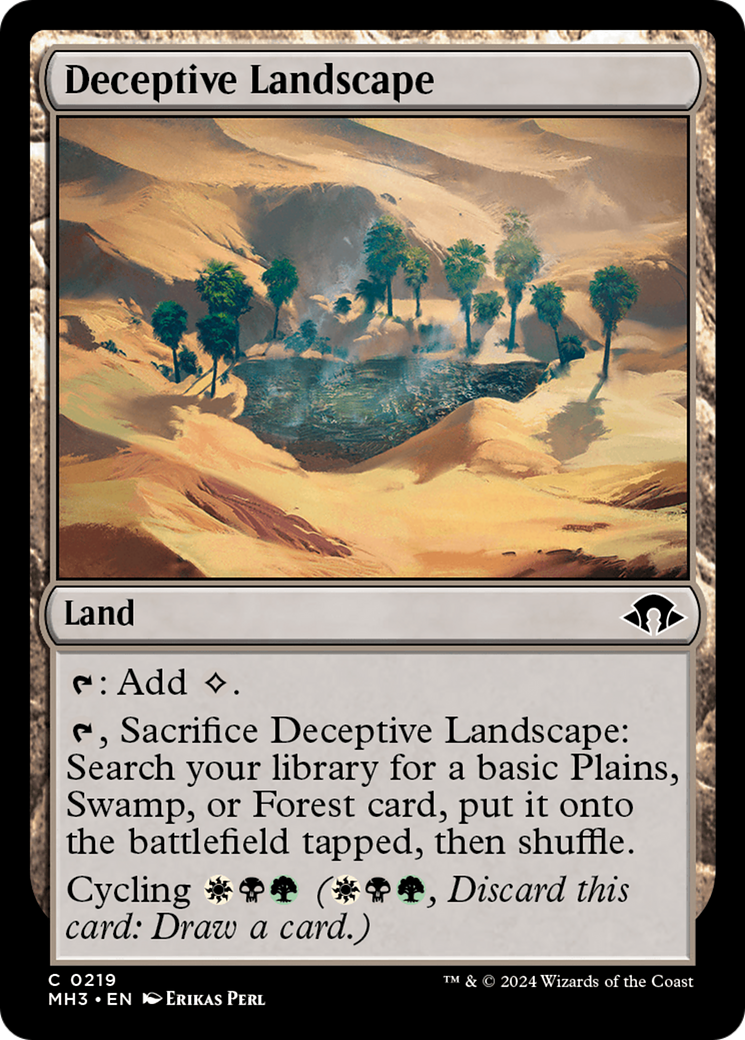 Deceptive Landscape [Modern Horizons 3] | Sanctuary Gaming