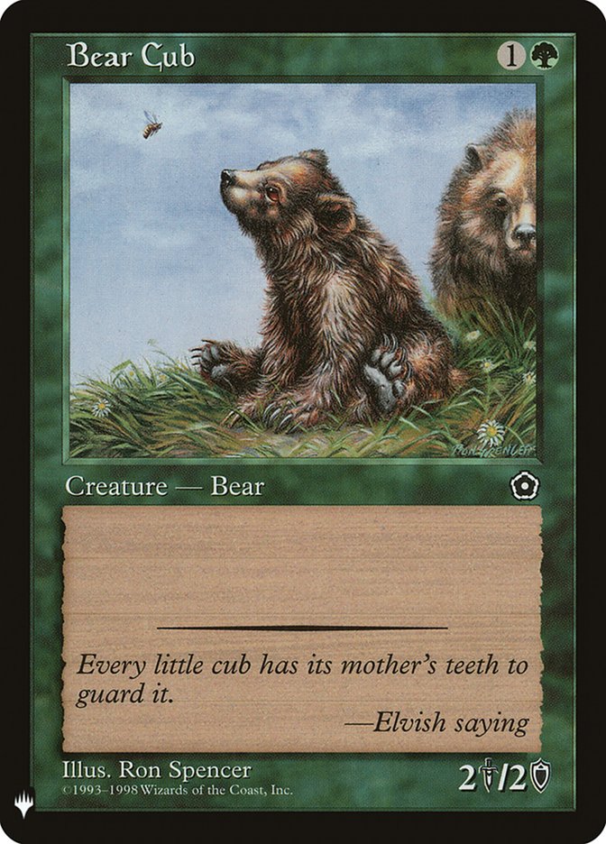 Bear Cub [Mystery Booster] | Sanctuary Gaming