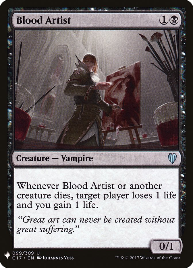 Blood Artist [Mystery Booster] | Sanctuary Gaming