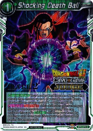 Shocking Death Ball (Level 2) (BT5-075) [Judge Promotion Cards] | Sanctuary Gaming