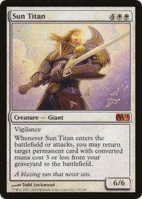 Sun Titan (M11) [Oversize Cards] | Sanctuary Gaming