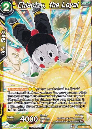 Chiaotzu, the Loyal (Power Booster: World Martial Arts Tournament) (P-157) [Promotion Cards] | Sanctuary Gaming