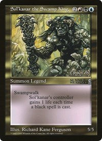 Sol'kanar the Swamp King (Oversized) [Oversize Cards] | Sanctuary Gaming