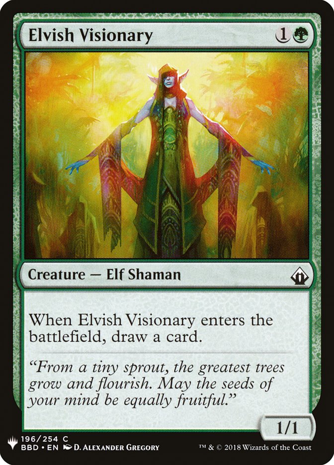 Elvish Visionary [Mystery Booster] | Sanctuary Gaming