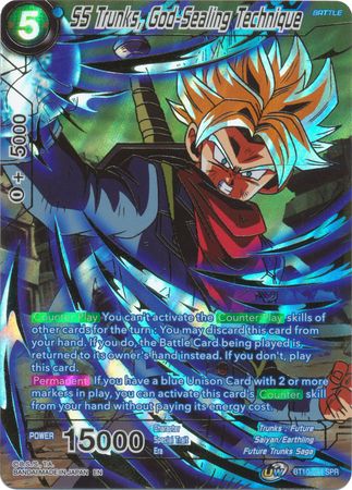 SS Trunks, God-Sealing Technique (SPR) (BT10-044) [Rise of the Unison Warrior 2nd Edition] | Sanctuary Gaming