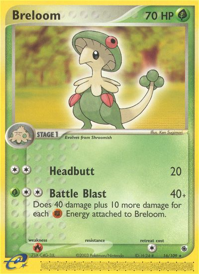 Breloom (16/109) [EX: Ruby & Sapphire] | Sanctuary Gaming