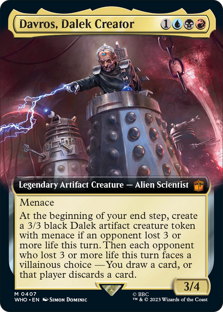 Davros, Dalek Creator (Extended Art) [Doctor Who] | Sanctuary Gaming