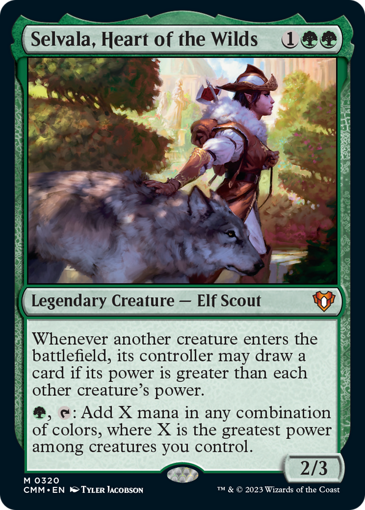 Selvala, Heart of the Wilds [Commander Masters] | Sanctuary Gaming