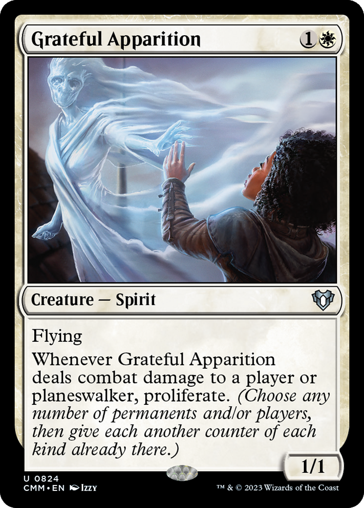 Grateful Apparition [Commander Masters] | Sanctuary Gaming