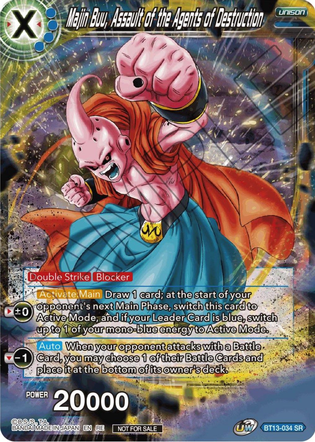 Majin Buu, Assault of the Agents of Destruction (Championship Selection Pack 2023 Vol.1) (BT13-034) [Tournament Promotion Cards] | Sanctuary Gaming