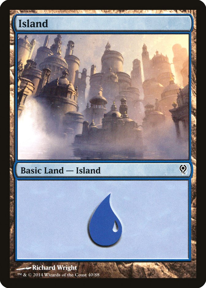 Island (40) [Duel Decks: Jace vs. Vraska] | Sanctuary Gaming