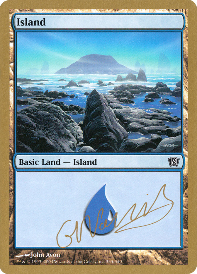 Island (gn335) (Gabriel Nassif) [World Championship Decks 2004] | Sanctuary Gaming