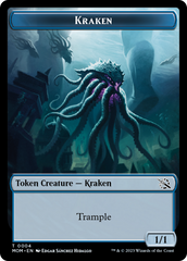 Treasure (20) // Kraken Double-Sided Token [March of the Machine Tokens] | Sanctuary Gaming