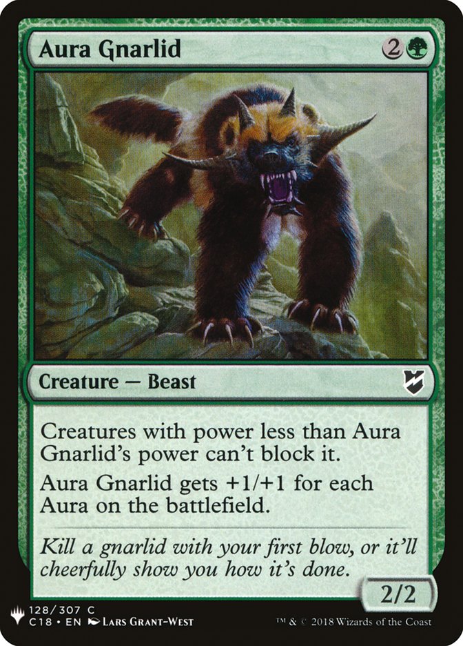 Aura Gnarlid [Mystery Booster] | Sanctuary Gaming