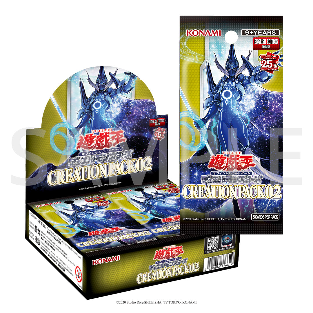 (Pre-Order) Yu-Gi-Oh! Creation Pack 02 Asia English Booster Box | Sanctuary Gaming