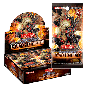 Yu-Gi-Oh! Legacy of Destruction Japanese Booster Box | Sanctuary Gaming