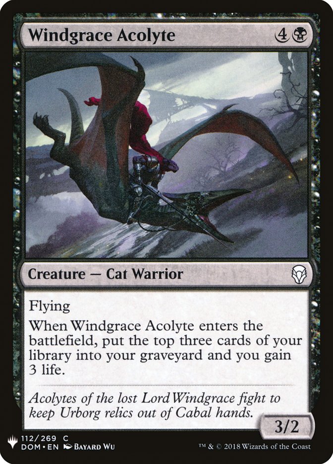 Windgrace Acolyte [Mystery Booster] | Sanctuary Gaming