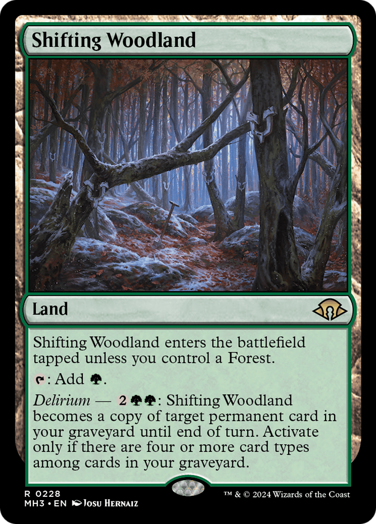 Shifting Woodland [Modern Horizons 3] | Sanctuary Gaming