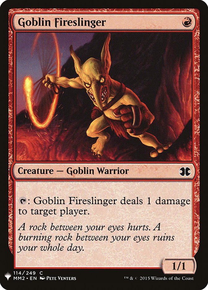 Goblin Fireslinger [Mystery Booster] | Sanctuary Gaming