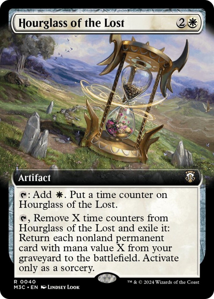 Hourglass of the Lost (Extended Art) [Modern Horizons 3 Commander] | Sanctuary Gaming