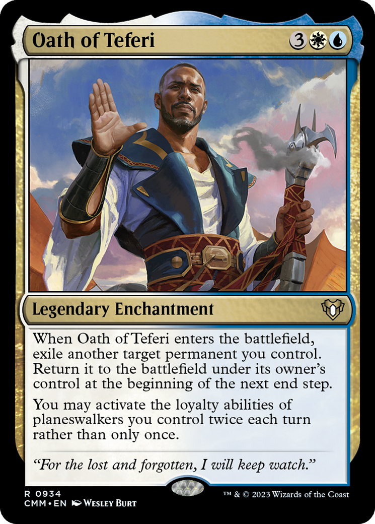 Oath of Teferi [Commander Masters] | Sanctuary Gaming