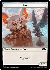 Phyrexian Germ // Fox Double-Sided Token [Modern Horizons 3 Tokens] | Sanctuary Gaming