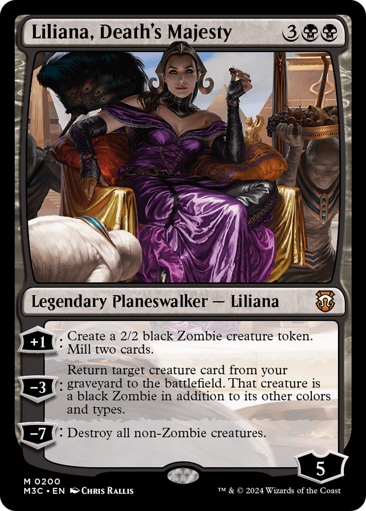 Liliana, Death's Majesty (Ripple Foil) [Modern Horizons 3 Commander] | Sanctuary Gaming