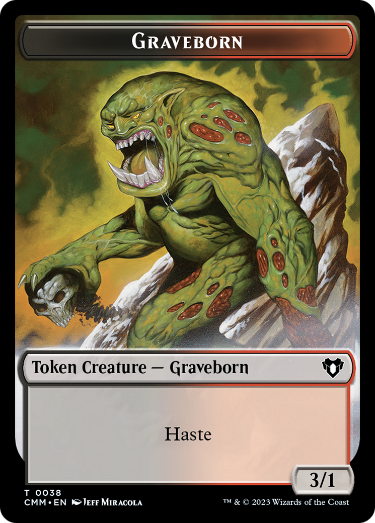 Thopter // Graveborn Double-Sided Token [Commander Masters Tokens] | Sanctuary Gaming