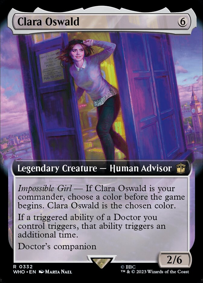Clara Oswald (Extended Art) [Doctor Who] | Sanctuary Gaming