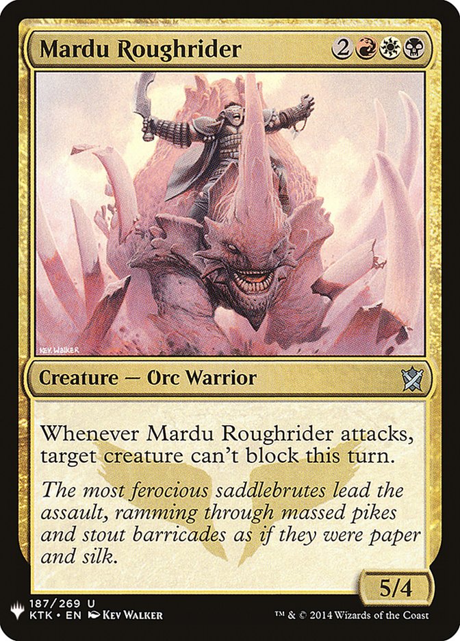 Mardu Roughrider [Mystery Booster] | Sanctuary Gaming