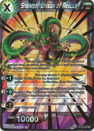 Shenron, Unison of Rescue (BT10-125) [Rise of the Unison Warrior 2nd Edition] | Sanctuary Gaming